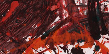 Kırmızı soyut arka plan. Doku sanatsal kırmızı sanat. Tasarım boş