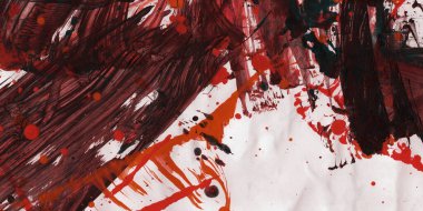 Kırmızı soyut arka plan. Doku sanatsal kırmızı sanat. Tasarım boş