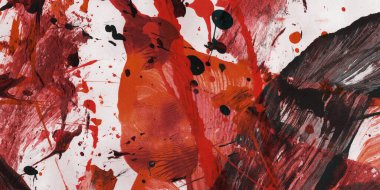 Kırmızı soyut arka plan. Doku sanatsal kırmızı sanat. Tasarım boş