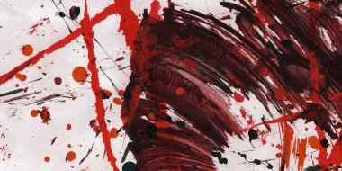 Kırmızı soyut arka plan. Doku sanatsal kırmızı sanat. Tasarım boş