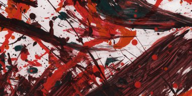 Kırmızı soyut arka plan. Doku sanatsal kırmızı sanat. Tasarım boş