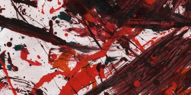 Kırmızı soyut arka plan. Doku sanatsal kırmızı sanat. Tasarım boş