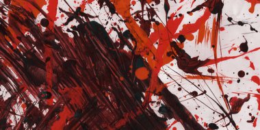 Kırmızı soyut arka plan. Doku sanatsal kırmızı sanat. Tasarım boş