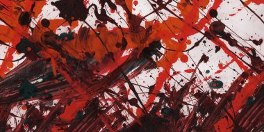 Kırmızı soyut arka plan. Doku sanatsal kırmızı sanat. Tasarım boş