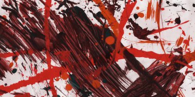 Kırmızı soyut arka plan. Doku sanatsal kırmızı sanat. Tasarım boş