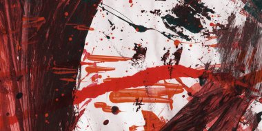 Kırmızı soyut arka plan. Doku sanatsal kırmızı sanat. Tasarım boş