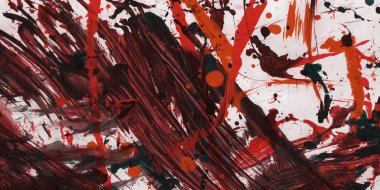 Kırmızı soyut arka plan. Doku sanatsal kırmızı sanat. Tasarım boş