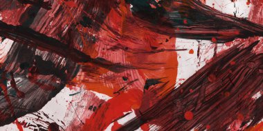 Kırmızı soyut arka plan. Doku sanatsal kırmızı sanat. Tasarım boş