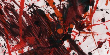 Kırmızı soyut arka plan. Doku sanatsal kırmızı sanat. Tasarım boş