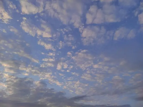 stock image Cloudy sky background. texture of clouds and blue sky. Photo of the real sky.