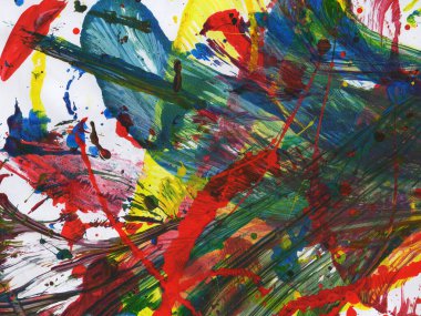 Soyut sanat. Doku sanatı. Desen paleti. akrilik boya