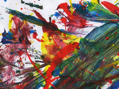 Soyut sanat. Doku sanatı. Desen paleti. akrilik boya