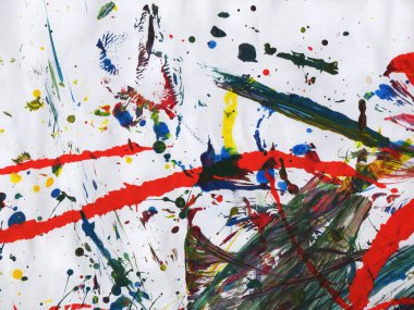 Soyut sanat. Doku sanatı. Desen paleti. akrilik boya