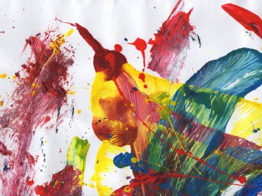 Soyut sanat. Doku sanatı. Desen paleti. akrilik boya