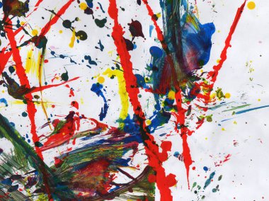 Soyut sanat. Doku sanatı. Desen paleti. akrilik boya