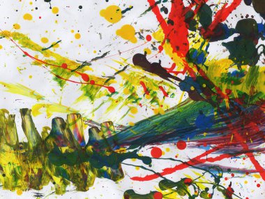 Soyut sanat. Doku sanatı. Desen paleti. akrilik boya