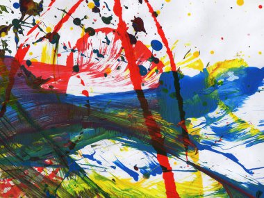 Soyut sanat. Doku sanatı. Desen paleti. akrilik boya