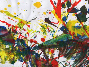 Soyut sanat. Doku sanatı. Desen paleti. akrilik boya