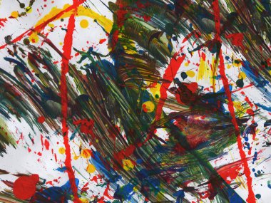 Soyut sanat. Doku sanatı. Desen paleti. akrilik boya