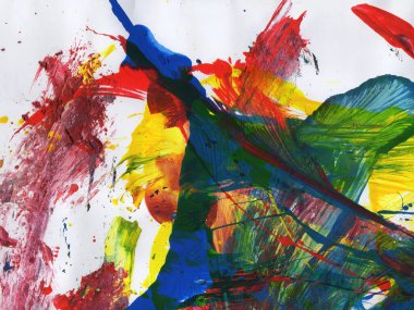 Soyut sanat. Doku sanatı. Desen paleti. akrilik boya