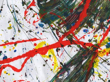 Soyut sanat. Doku sanatı. Desen paleti. akrilik boya