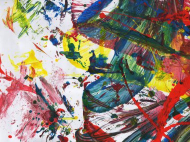 Soyut sanat. Doku sanatı. Desen paleti. akrilik boya