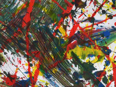 Soyut sanat. Doku sanatı. Desen paleti. akrilik boya