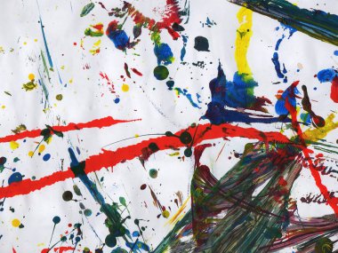 Soyut sanat. Doku sanatı. Desen paleti. akrilik boya