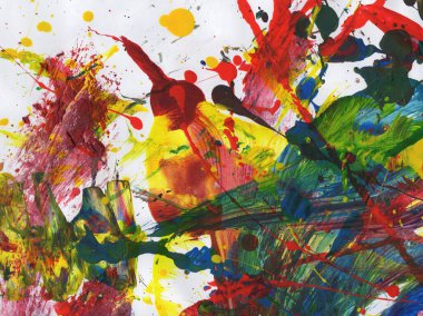 Soyut sanat. Doku sanatı. Desen paleti. akrilik boya