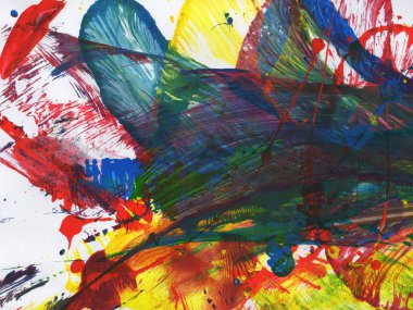 Soyut sanat. Doku sanatı. Desen paleti. akrilik boya