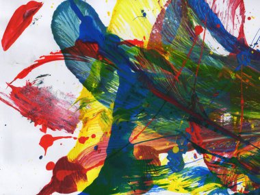 Soyut sanat. Doku sanatı. Desen paleti. akrilik boya