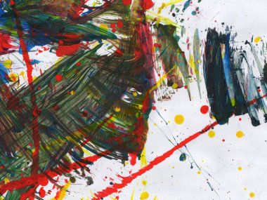 Soyut sanat. Doku sanatı. Desen paleti. akrilik boya