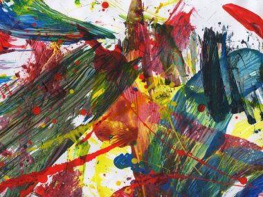 Soyut sanat. Doku sanatı. Desen paleti. akrilik boya