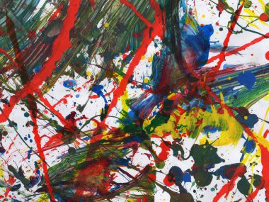 Soyut sanat. Doku sanatı. Desen paleti. akrilik boya