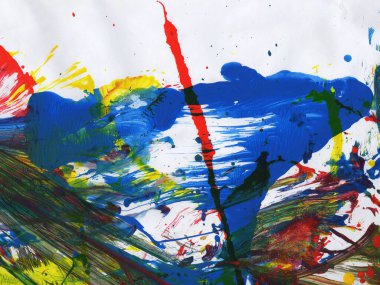 Soyut sanat. Doku sanatı. Desen paleti. akrilik boya