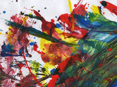 Soyut sanat. Doku sanatı. Desen paleti. akrilik boya