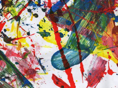 Soyut sanat. Doku sanatı. Desen paleti. akrilik boya