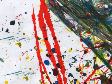 Soyut sanat. Doku sanatı. Desen paleti. akrilik boya