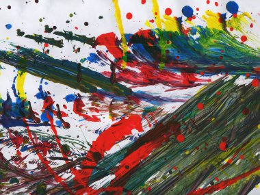 Soyut sanat. Doku sanatı. Desen paleti. akrilik boya