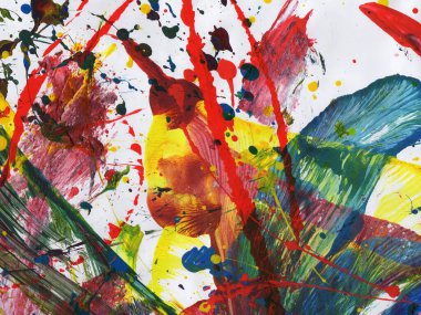 Soyut sanat. Doku sanatı. Desen paleti. akrilik boya