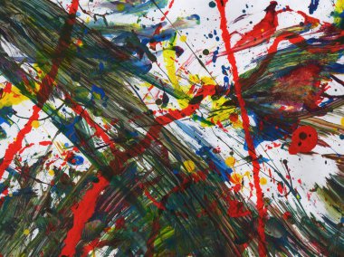 Soyut sanat. Doku sanatı. Desen paleti. akrilik boya