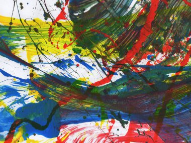 Soyut sanat. Doku sanatı. Desen paleti. akrilik boya