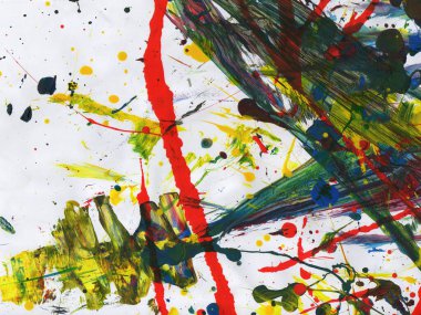 Soyut sanat. Doku sanatı. Desen paleti. akrilik boya