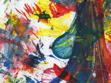 Soyut sanat. Doku sanatı. Desen paleti. akrilik boya