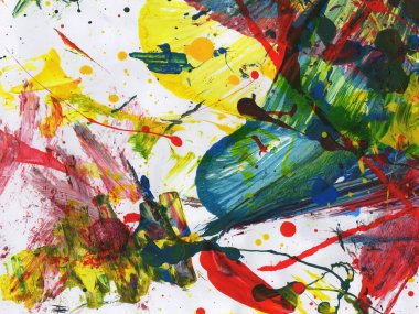 Soyut sanat. Doku sanatı. Desen paleti. akrilik boya