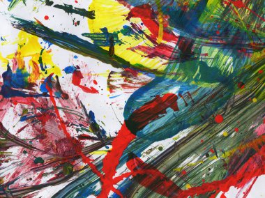 Soyut sanat. Doku sanatı. Desen paleti. akrilik boya