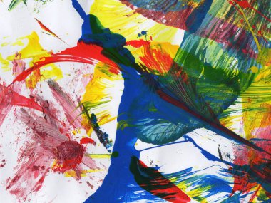 Soyut sanat. Doku sanatı. Desen paleti. akrilik boya