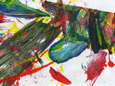 Soyut sanat. Doku sanatı. Desen paleti. akrilik boya