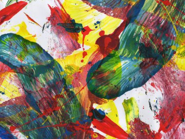 Soyut sanat. Doku sanatı. Desen paleti. akrilik boya