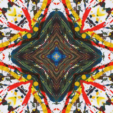 Kusursuz sanat desenli soyut akrilik boya. Sanatsal sanat.